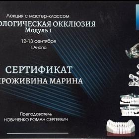 Физиологическая окклюзия &mdash; модуль 1 (Концепция Новиченко)